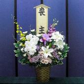 菊と洋花のミックス　3